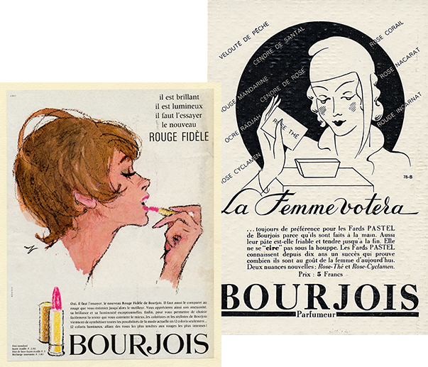 BOURJOIS SUPPORT FOR THE EMANCIPATION OF WOMEN