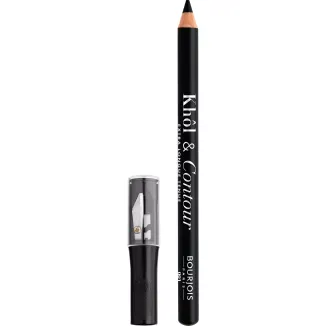 Khol & Contour + sharpener. 1 Noir-issime