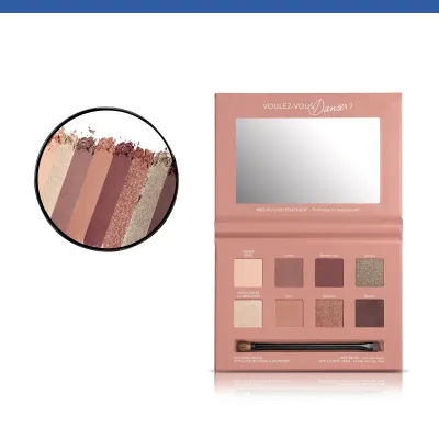 Beau Regard Paleta cieni do powiek 01 Rose Nude Edition
