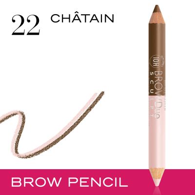 Brow Duo Sculpt. 22 Chatain