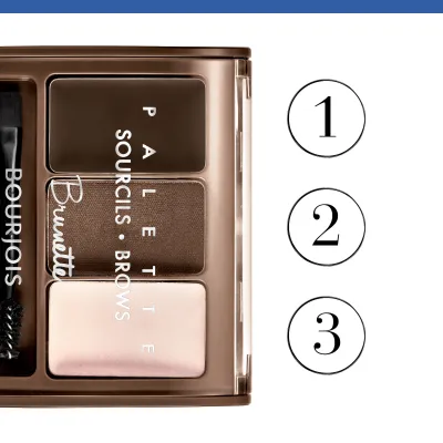 Brow Palette. 2 Brunette
