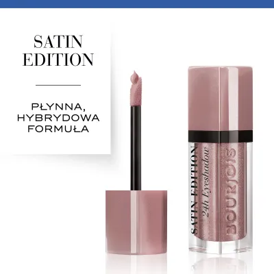 Cień do powiek w kremie Satin Edition 24 H Bourjois - 03 Mauve your body