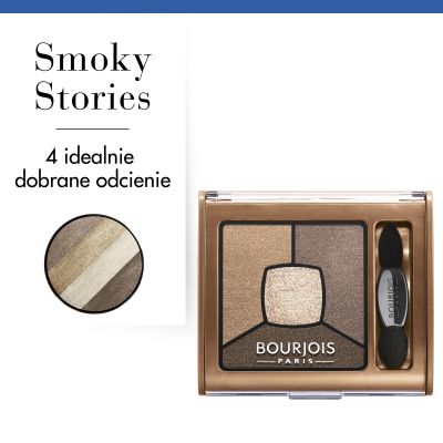 Cienie do powiek Smoky Stories Bourjois - 06 Upside Brown