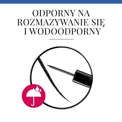 Eyeliner w pędzlu Liner Reveal Bourjois - 01 Shiny Black