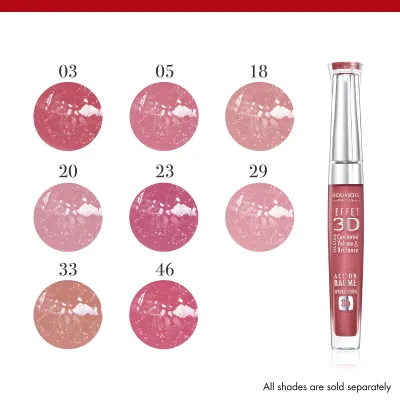 Gloss Effet 3D. 03 Brun rosé academic