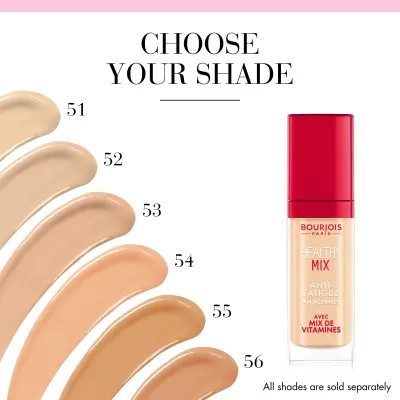 Bourjois Foundation Shade Chart