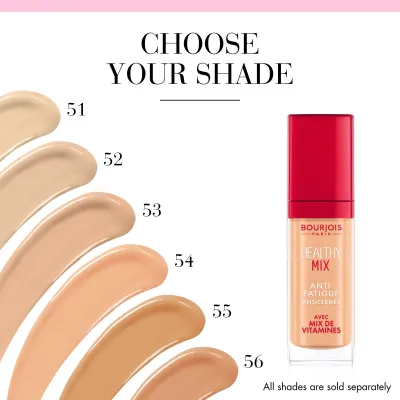 Healthy Mix Anti Fatigue Concealer Concealer 54 Beige Dore Golden Beige Bourjois