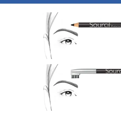 Kredka do brwi Sourcil Précision 03 Chatain