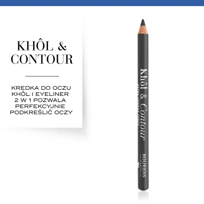 Kredka do oczu Khol & Contour Bourjois - 03 Misti-Gris