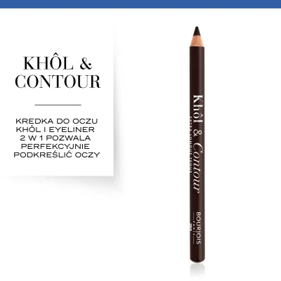Kredka do oczu Khol & Contour Bourjois - 04 Brun-Dépendante