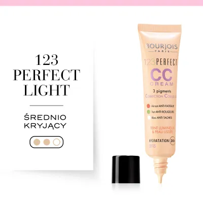 Krem CC 1, 2, 3 Perfect Bourjois - 31 Ivory
