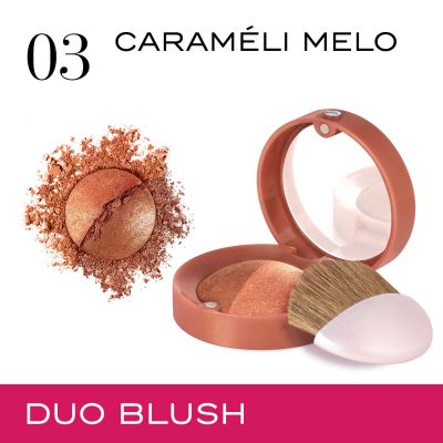 Le Duo Blush. 03 Caraméli melo