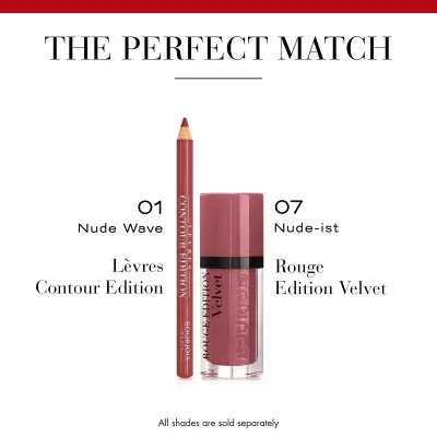 Lèvres Contour Edition 01 Nude Wave Bourjois