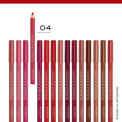Lèvres Contour Edition. 04 Chaud comme la fraise