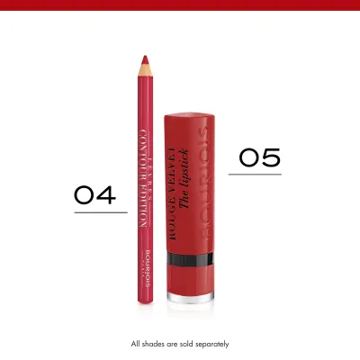 Lèvres Contour Edition. 04 Chaud comme la fraise