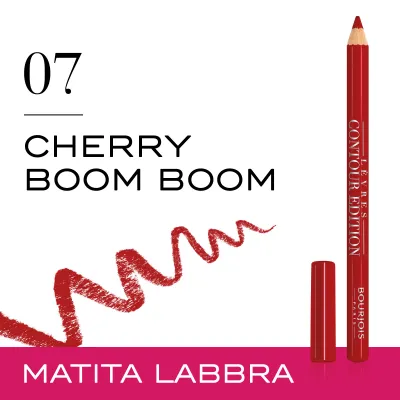 Lèvres Contour Edition. 07 Cherry boom boom