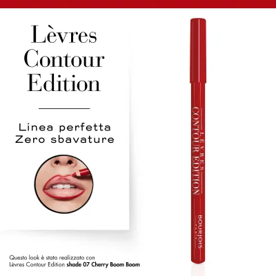 Lèvres Contour Edition. 07 Cherry boom boom
