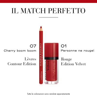 Lèvres Contour Edition. 07 Cherry boom boom
