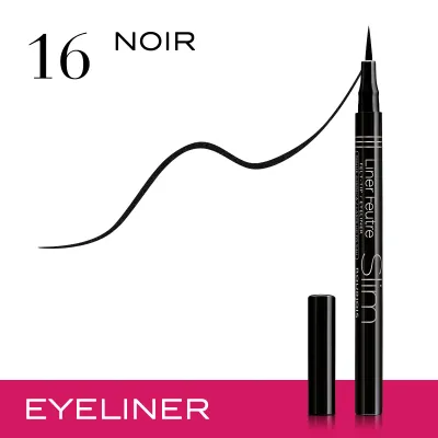 Liner Feutre Slim. 16 Noir