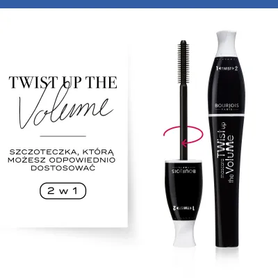 Tusz do rzęs Twist Up The Volume Bourjois - 21 Black