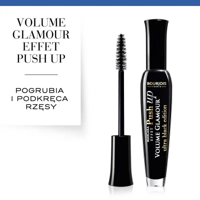 Tusz do rzęs Volume Glamour Effet Push Up Bourjois  - 31 Ultra Black 