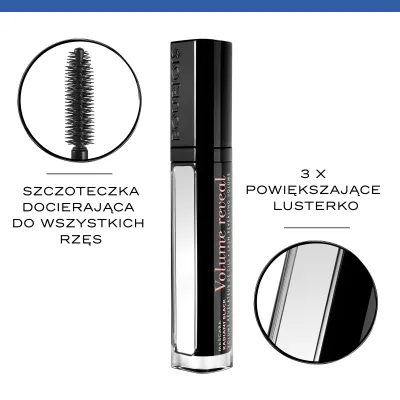  Tusz do rzęs Volume Reveal Bourjois - 21 Radiant Black 