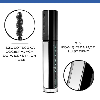 Tusz do rzęs Volume Reveal Bourjois - 23 Waterproof Black
