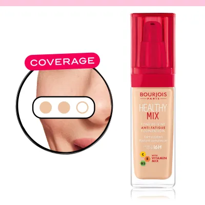 Podkład maskujący oznaki zmęczenia Healthy Mix 50,5 Light ivory