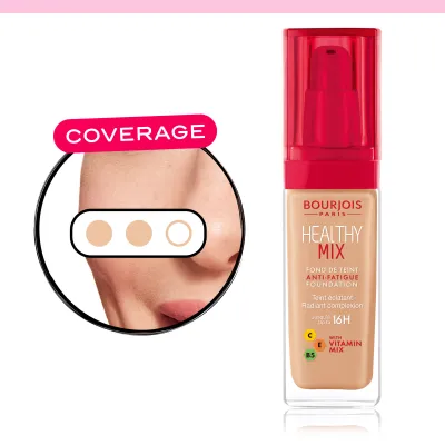 Podkład maskujący oznaki zmęczenia  Healthy Mix 55 Dark Beige