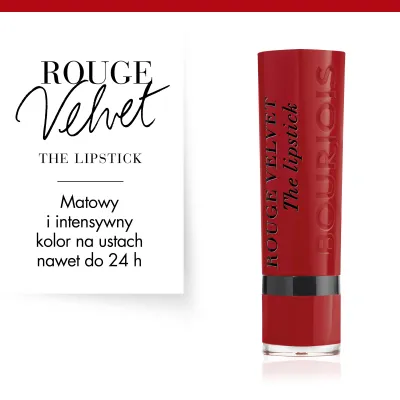 Pomadka Rouge Velvet Bourjois - 05 Brique-À-Brac