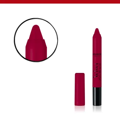Pomadka w kredce Bourjois Velvet the Pencil  - 16 Rouge Di'vin 3g