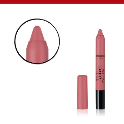 Pomadka w kredce Bourjois Velvet the Pencil  – 4 Amou-rose 3g