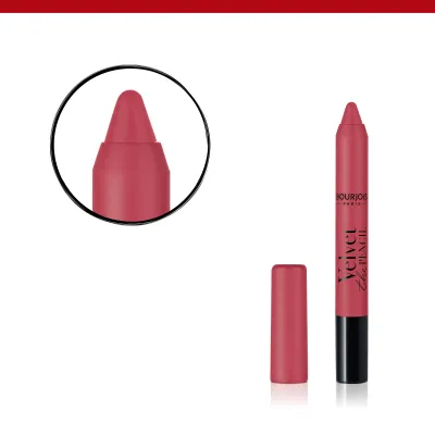 Pomadka w kredce Bourjois Velvet the Pencil  – 7 Rose-story 3g