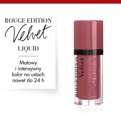 Pomadka w płynie Rouge Edition Velvet Bourjois - 07 Nude-Ist