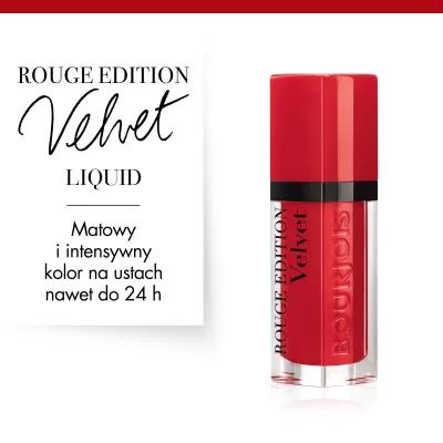 Pomadka w płynie Rouge Edition Velvet Bourjois - 18 It’s Redding Men!