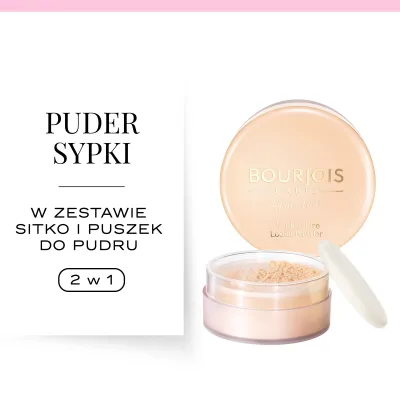 Puder sypki Bourjois - 02 Pink