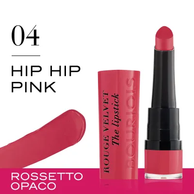 Rouge Velvet The Lipstick. 04 Hip Hip Pink