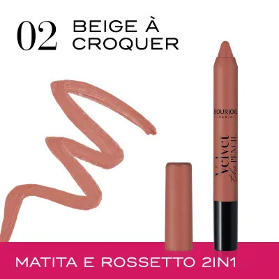 Bourjois Velvet The Pencil - 2 Beige à croquer