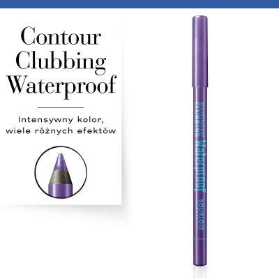 Wodoodporna kredka do oczu Contour Clubbing Waterproof Bourjois - 47 Purple Night