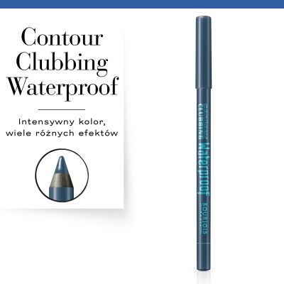 Wodoodporna kredka do oczu Contour Clubbing Waterproof Bourjois - 61 Denim'pulse
