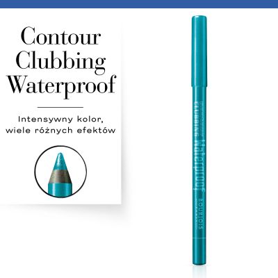 Wodoodporna kredka do oczu Contour Clubbing Waterproof Bourjois - 63 Sea Blue Soon