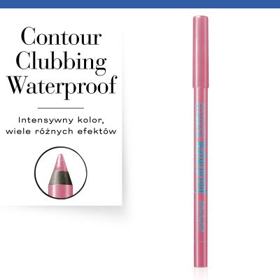 Wodoodporna kredka do oczu Contour Clubbing Waterproof Bourjois - 66 Utopink