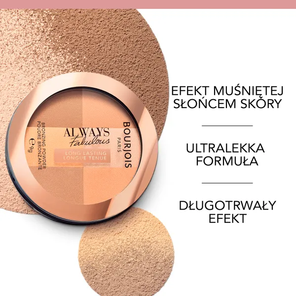 Puder Brązujący Always Fabulous 01 Medium