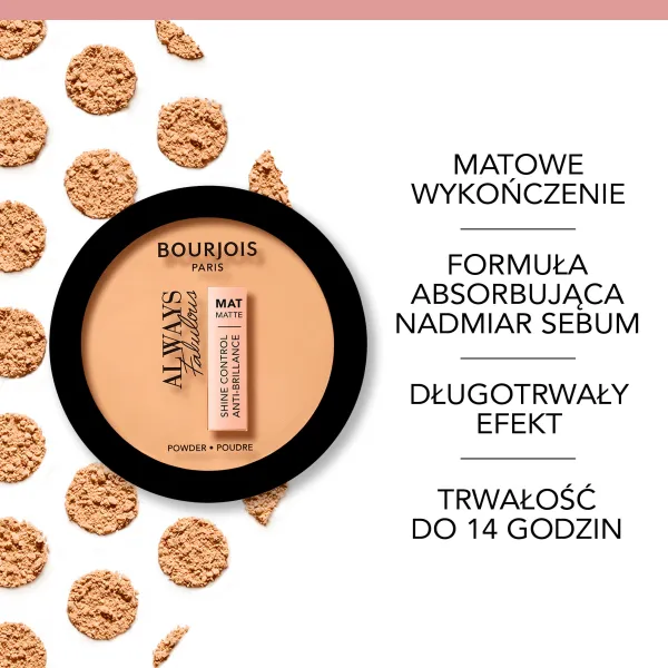 Always Fabulous puder matujący 050 Porcelain