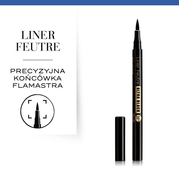 Eyeliner w pisaku Liner Feutre Bourjois - 41 Ultra Black 