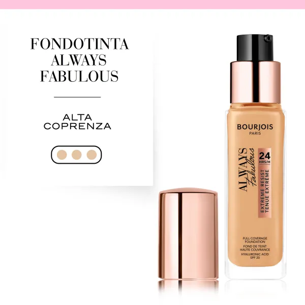 Fondotinta Always Fabulous Liq 210