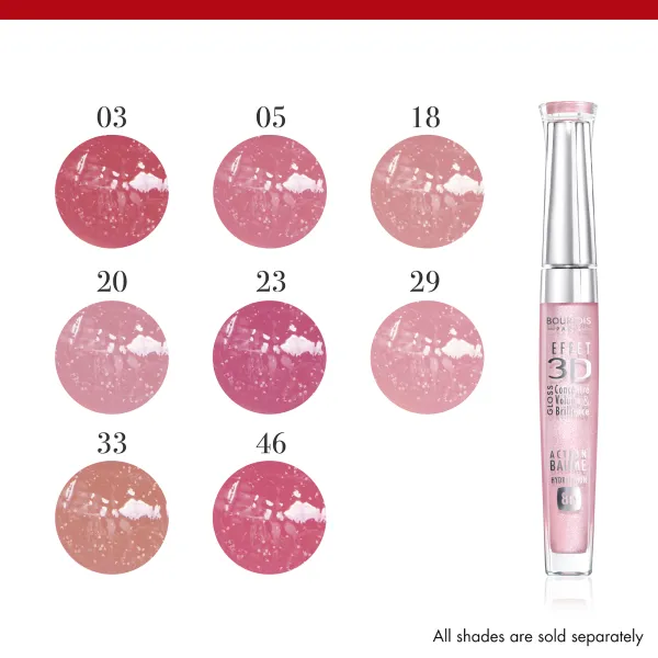 Gloss Effet 3D. 29 Rose Charismatic