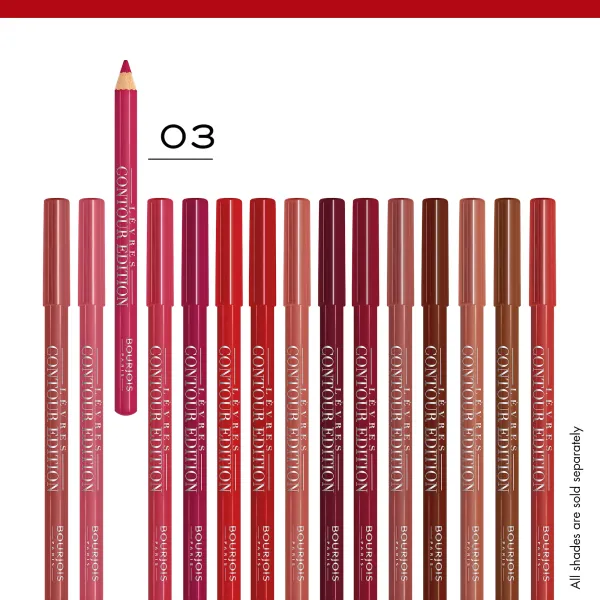 Lèvres Contour Edition. 03 Alerte rose