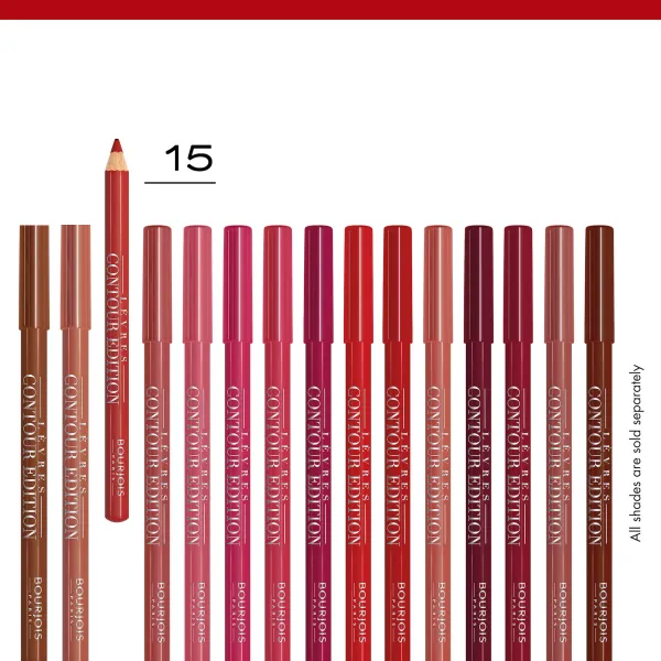 Lèvres Contour Edition. 15 Roux-doudou