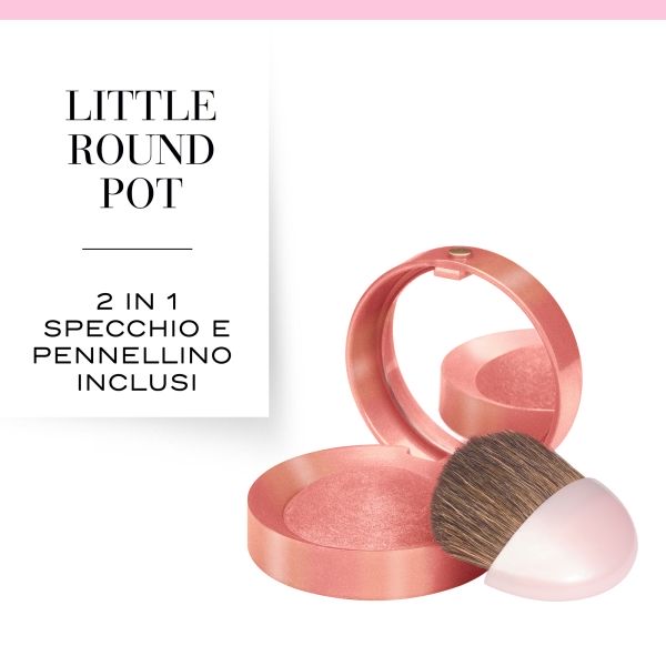 Little Round Pot. 16 Rose coup de foudre